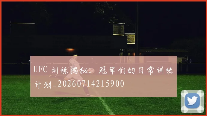 UFC 训练揭秘：冠军们的日常训练计划_20260714215900